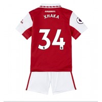 Arsenal Granit Xhaka #34 Fußballbekleidung Heimtrikot Kinder 2022-23 Kurzarm (+ kurze hosen)